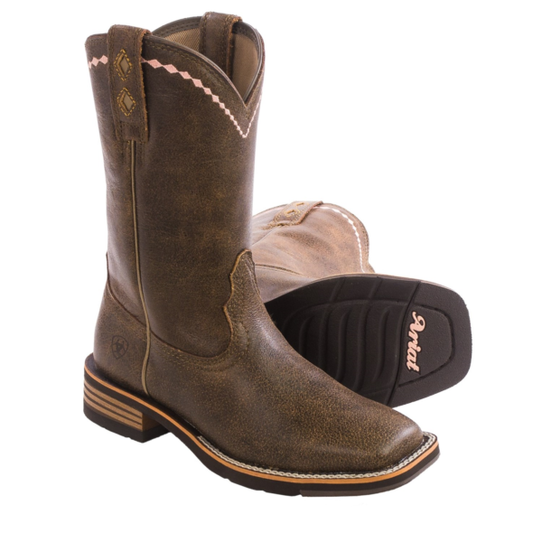 Unbridled Wide Square Toe Roper