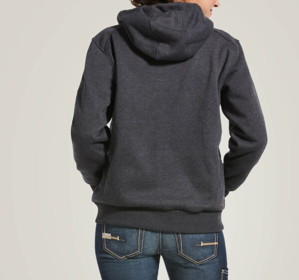 Rebar All Wether Full Zip Charcoal – Bild 4