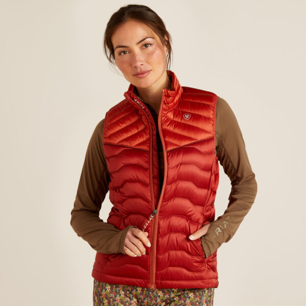 Ideal Down Weste Red