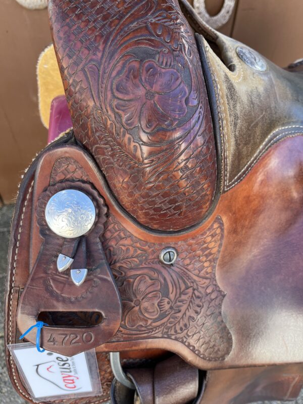 Longhorn Sattel gebraucht – Bild 2