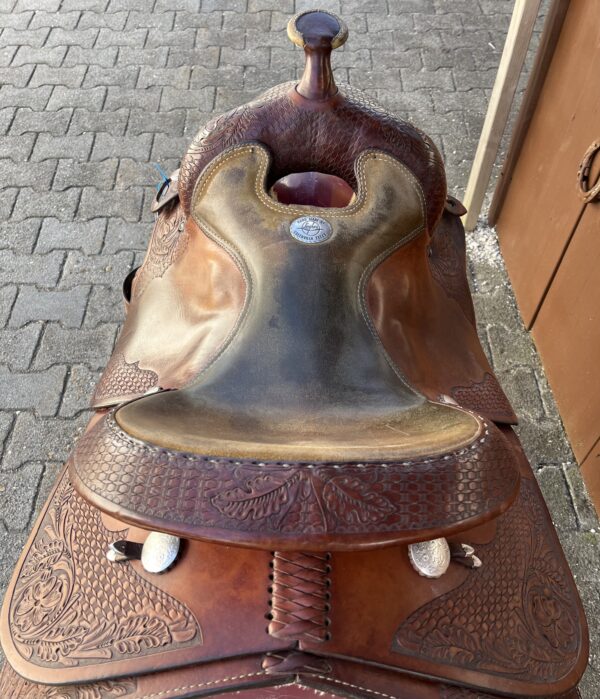 Longhorn Sattel gebraucht – Bild 4