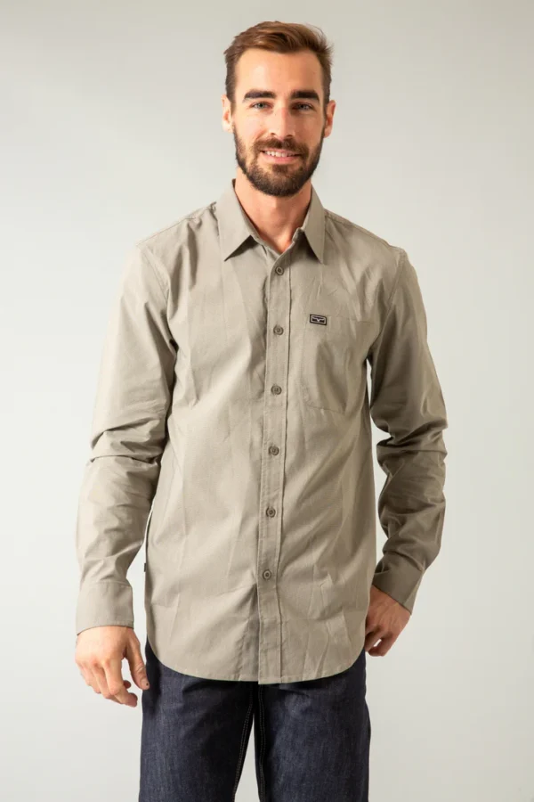 Linville Long Sleeve Solid -Sage