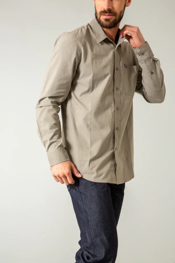 Linville Long Sleeve Solid -Sage – Bild 2