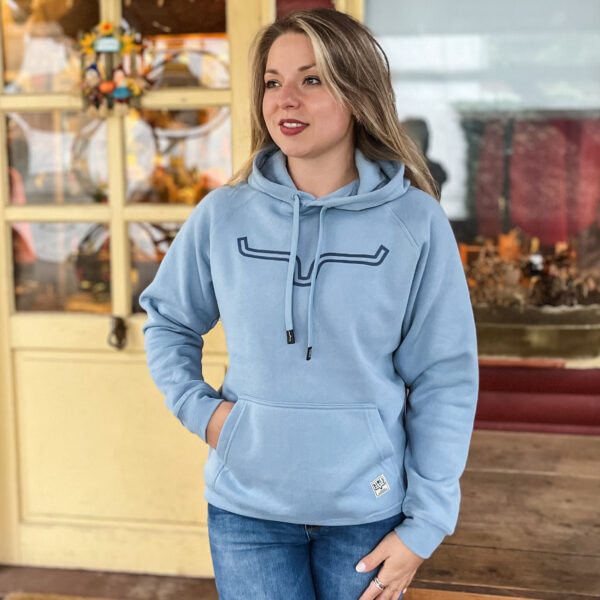 outlier blue hoodie