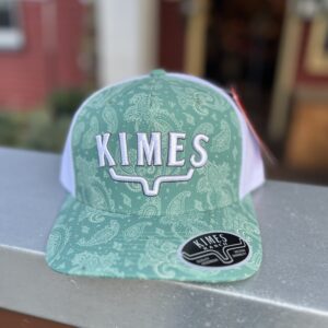 Grün paesly cap
